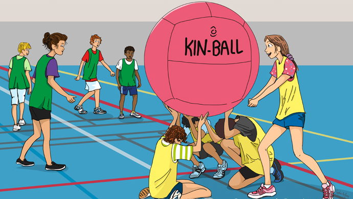 kinball 10/15 ans stage