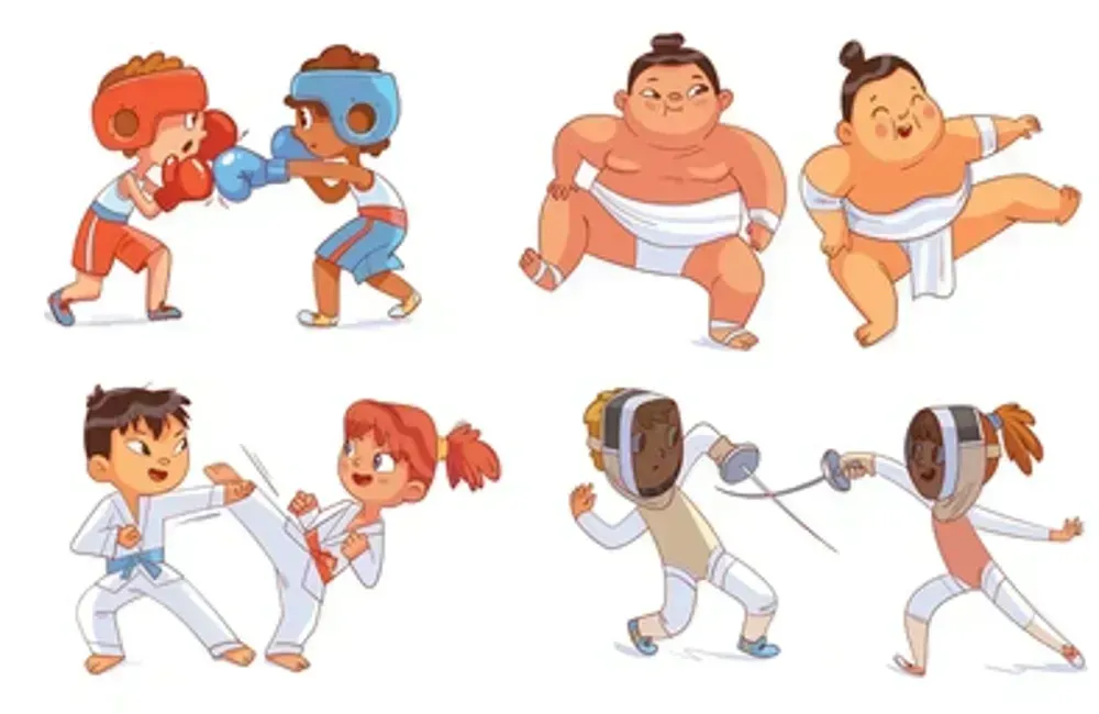 sport de duel 6/10 ans