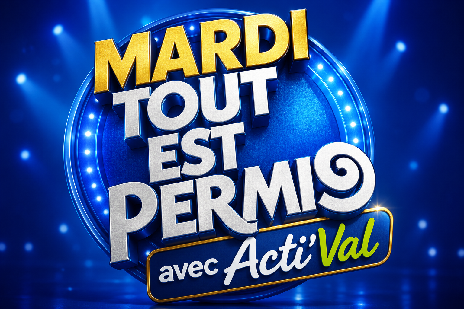 Mardi tout est permis (+6 ans)